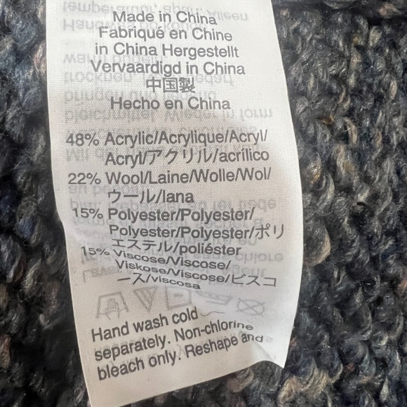 New Madewell Pleat-Shoulder Pullov Sweater XS - Picture 8 of 9